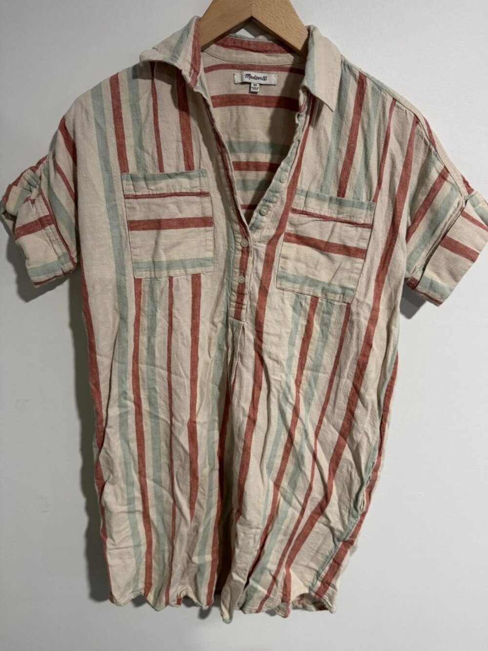 Madewell Women's Striped Shirt Sz XS
